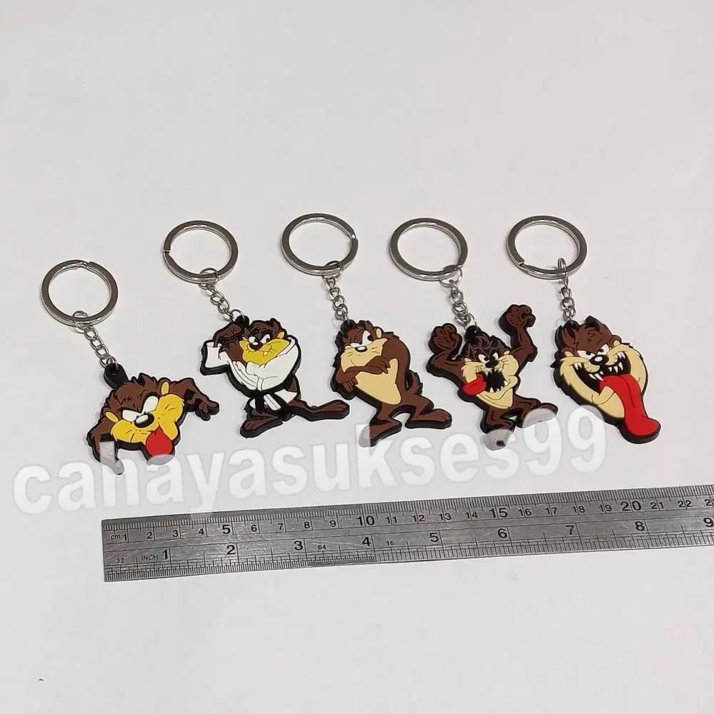Gantungan Kunci Motor Tazmania Souvenir Keychain Aksesoris Ganci New