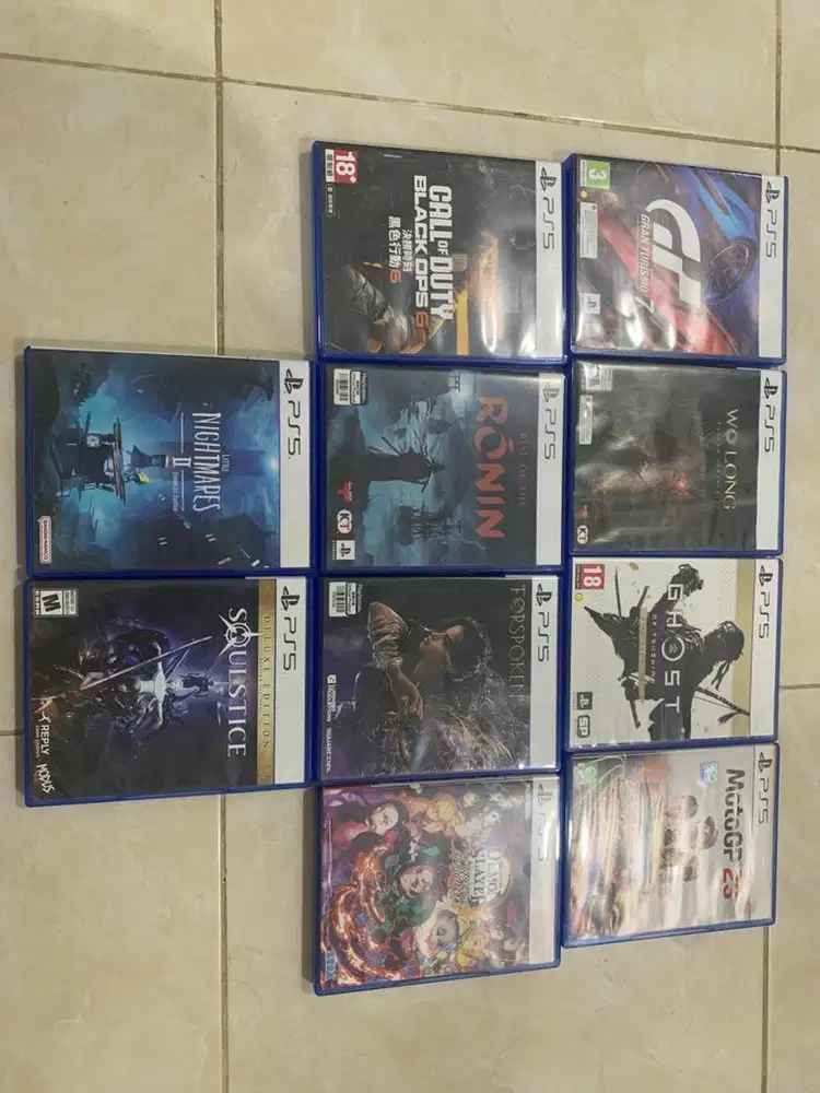 Gane PS 5 banyak pilihan