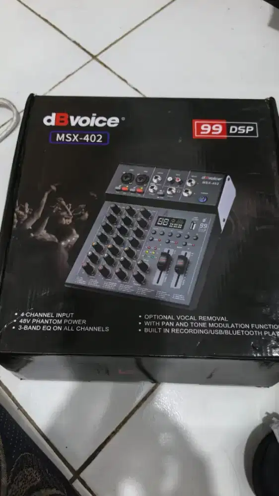 Mixer DB Voice MSX 402