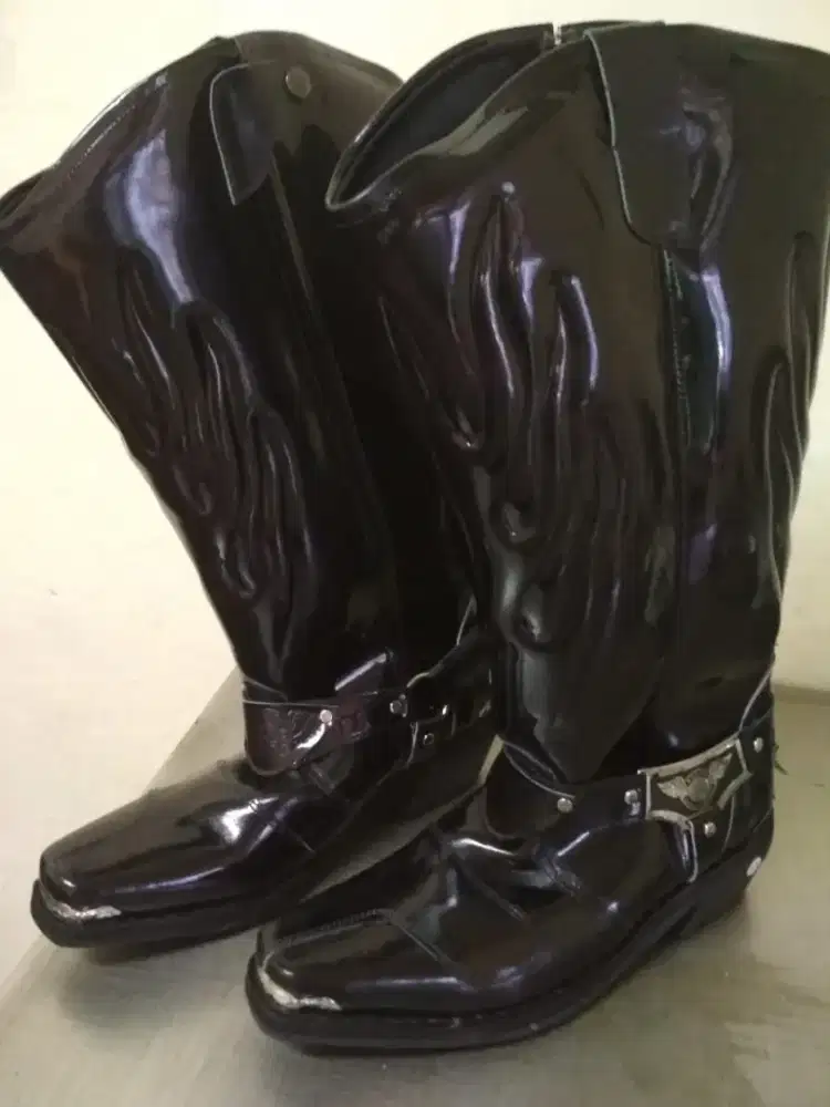 Dijual Sepatu booth patroli polisi