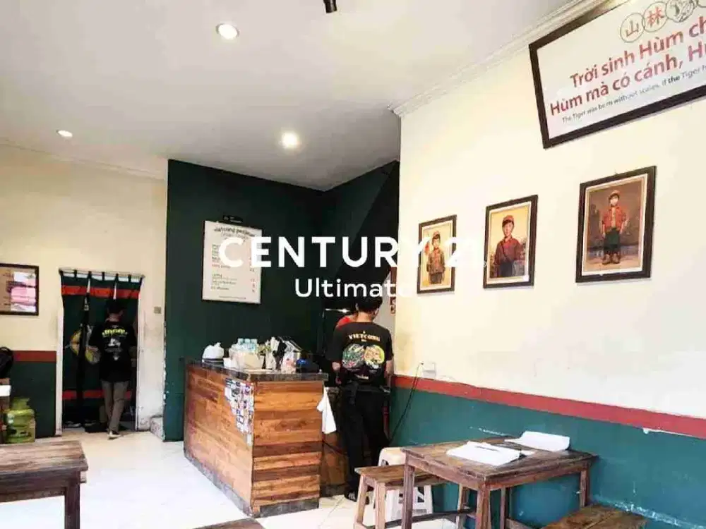 Ruko Hook Ex Cafe Dekat Alun-Alun, Kayutangan Heritage, Pasar Besar Kota Malang