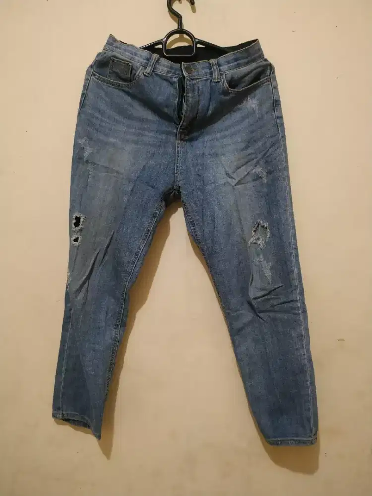 Celana Jeans Biru Muda