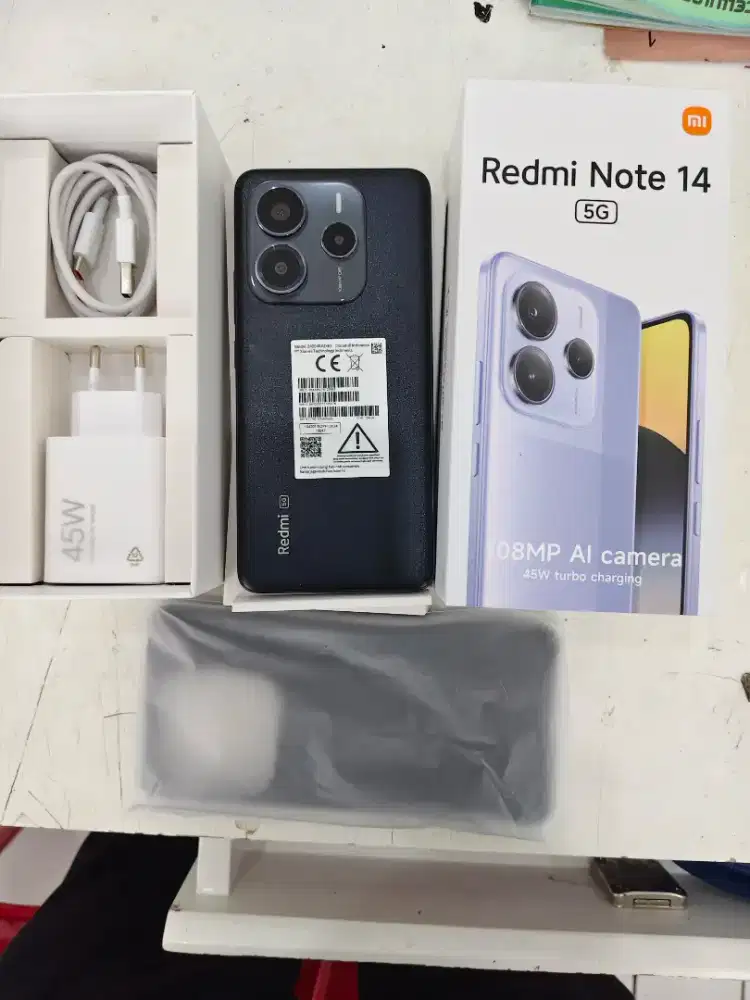 Redmi note 14 5g 8/256 Kondisi mulus no minus garansi panjang