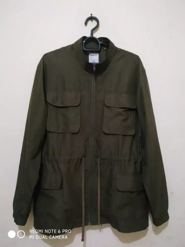 Jaket Parka Hijau Army