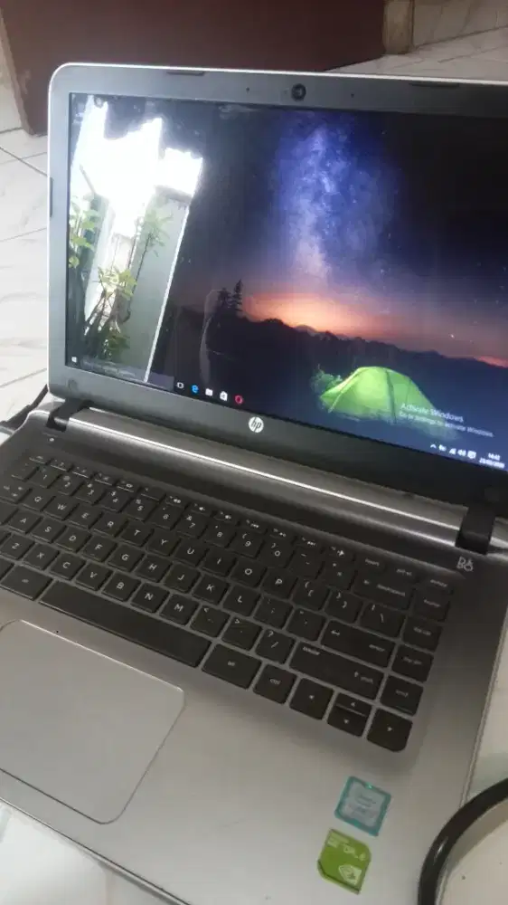 Hp 14 core i7 gen 6 ram 10gb SSD 240gb