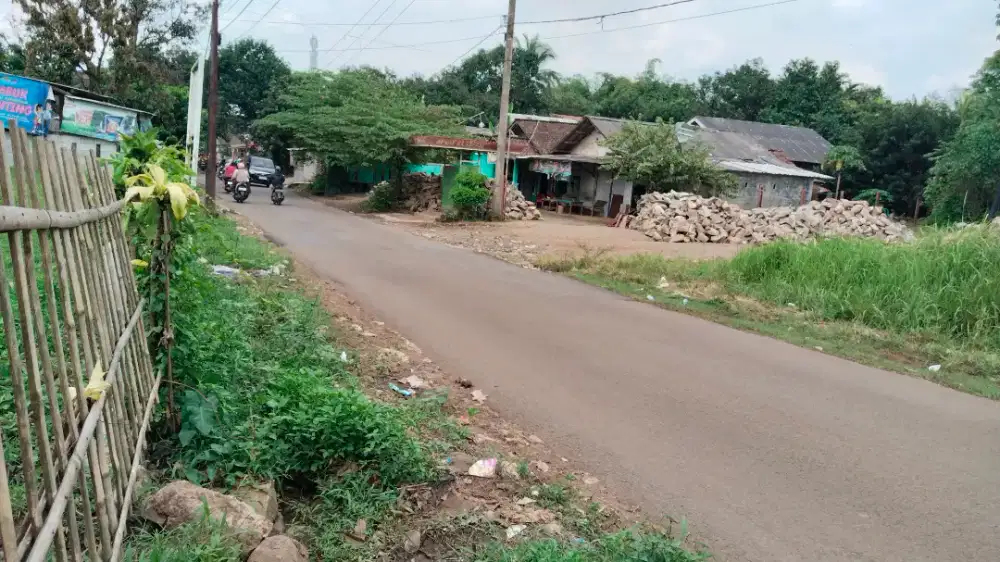 Dijual Lahan Murah Pinggir Jalan Akses Mobil Besar