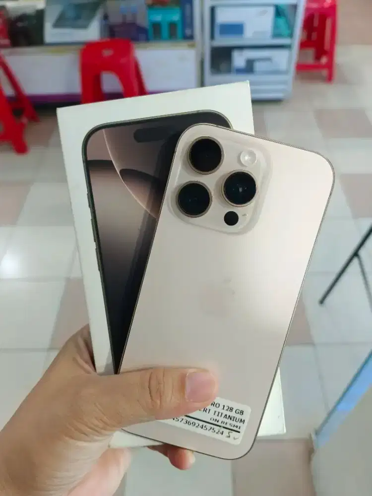 IPHONE 16 PRO 128GB SECOND INDO