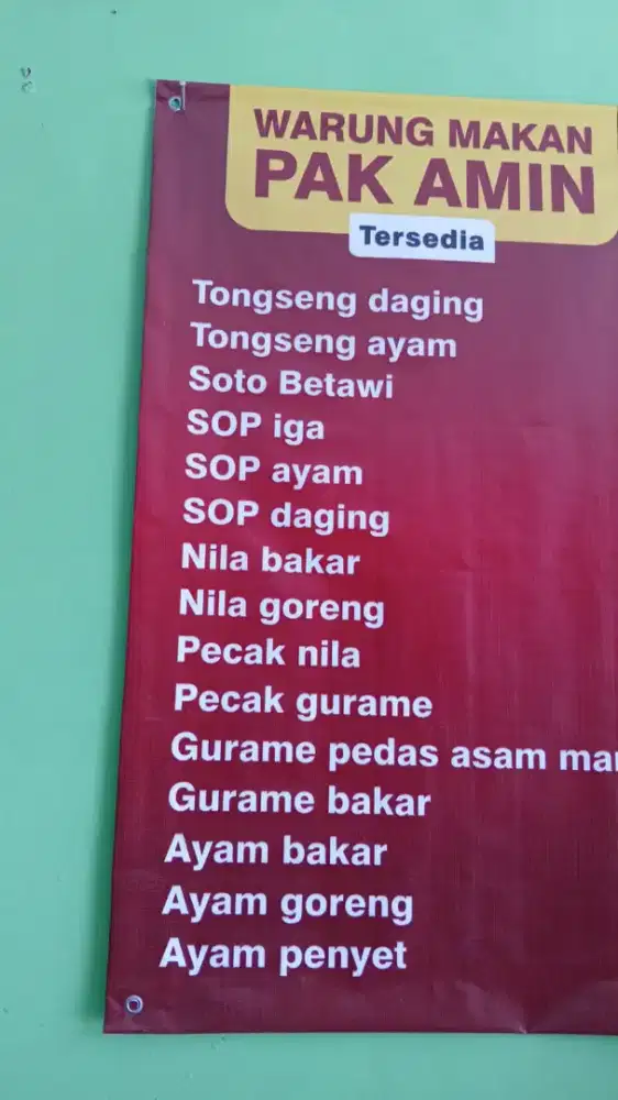 Lowongan kerja di warung makan