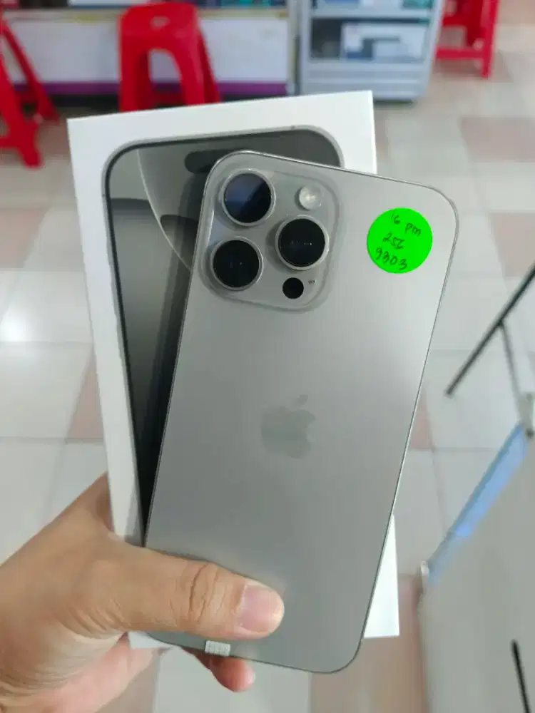 IPHONE 16 PRO MAX 256GB SECOND INDO