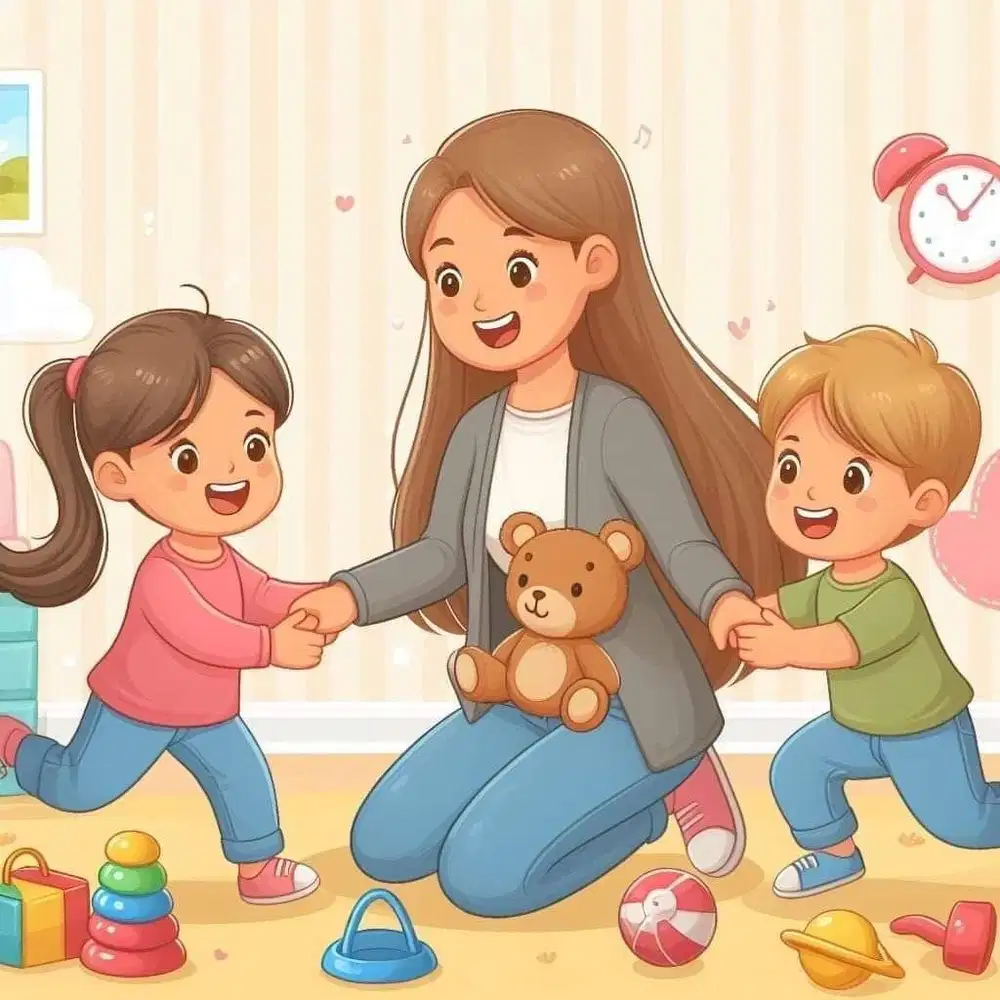 ART + Pengasuh anak 4 tahun