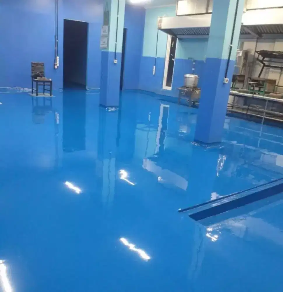 Cat epoxy + jasa pasang