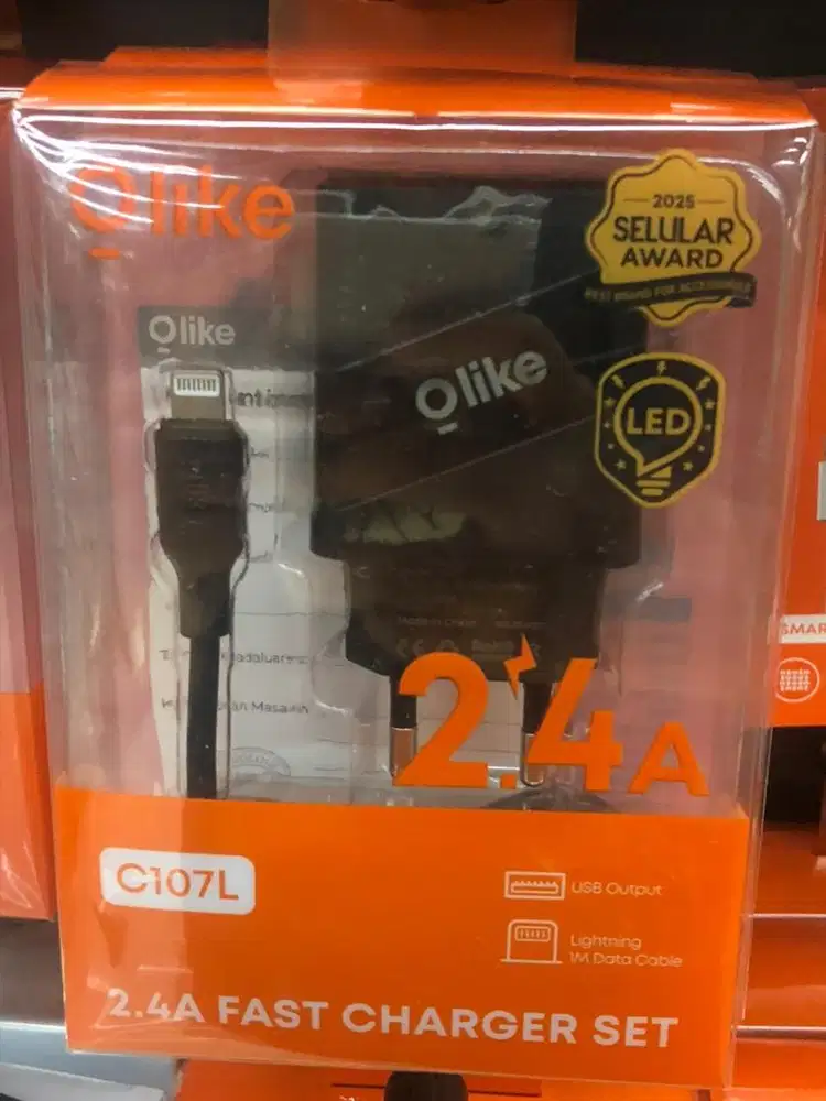 Promo charger olike C107L Lightning