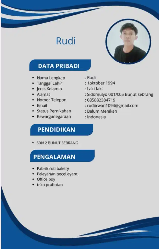 Cari kerjaan saya siap kerja