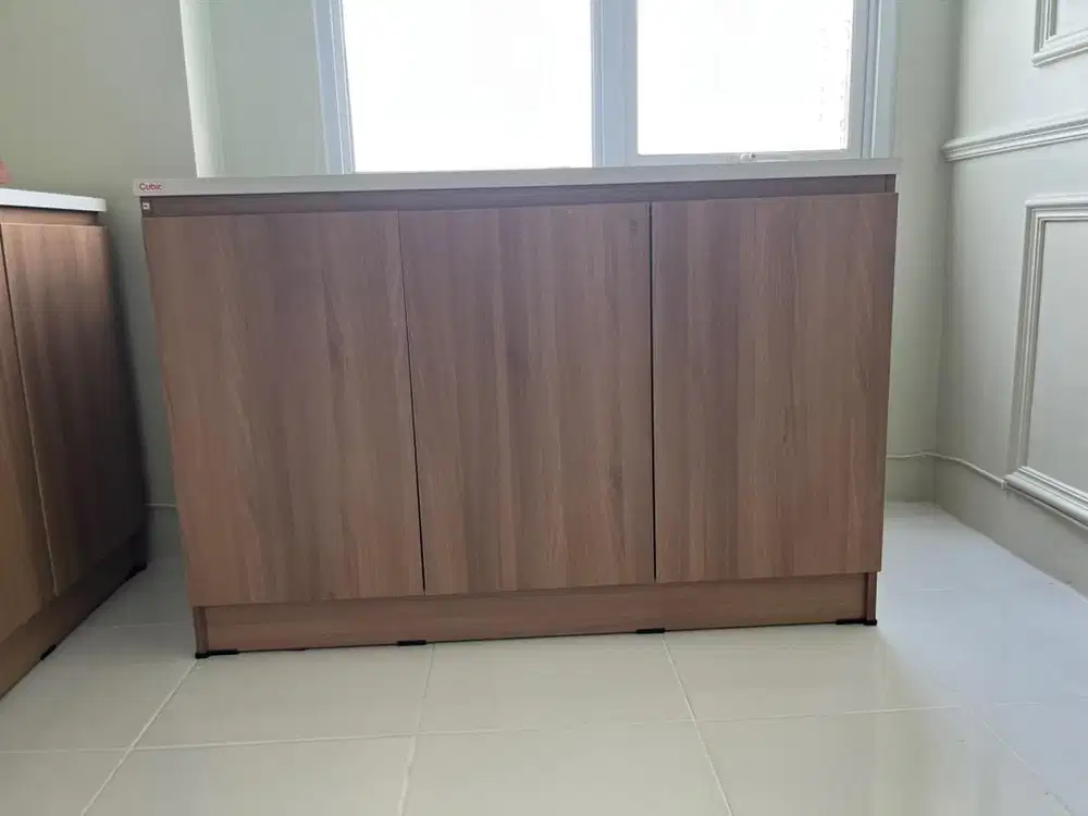 Cubic kitchen set bawah 3 pintu 2 UNIT