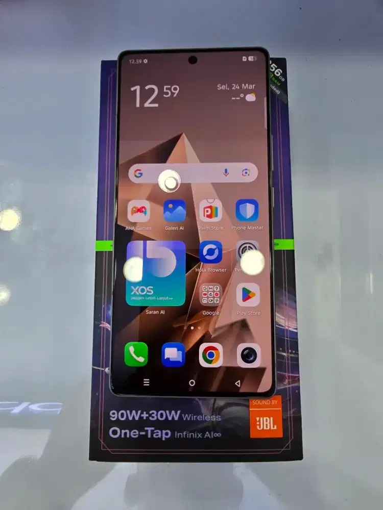 Infinix Note 50 Pro 8+8/256Gb Grey Garansi Infinix 11 bln -MasterCom