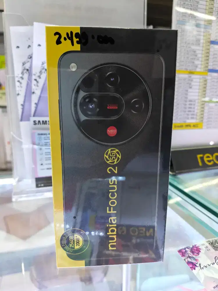 Nubia focus 2 5g 8/256gb baru