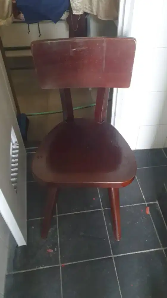 Meja makan dan 6 kursi set