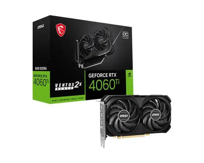 RTX 4060 Ti VENTUS 2X BLACK 8GB OC