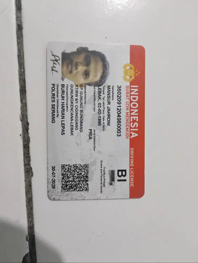 Jasa lowongan driver