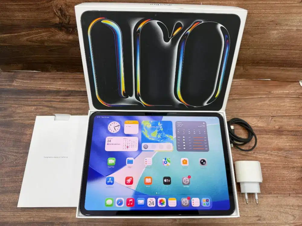 Ipad Pro M4 11 inch Wifi 256GB Mulus Garansi On ibox Bisa COD
