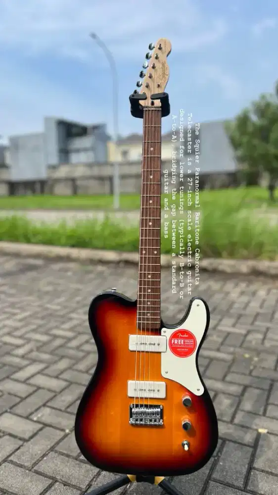 Squier Baritone Cabronita Telecaster