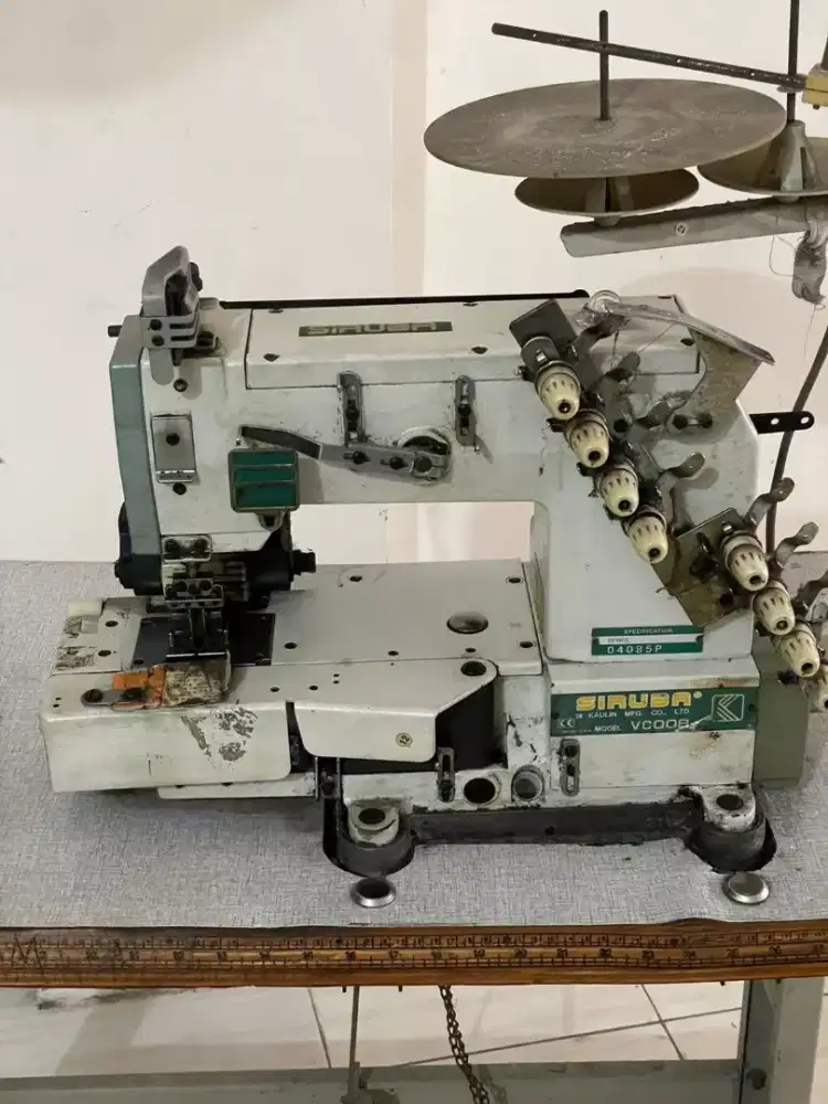 DIJUAL MESIN KARET CELANA SIRUBA ORI