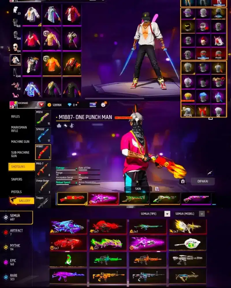 jual akun free fire terpercaya dan amanah