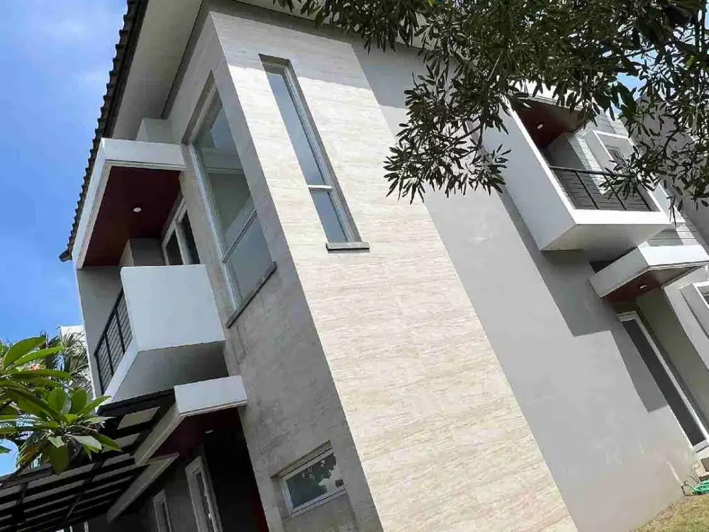 Rumah Baru Modern Design Di Tengah Kota BSD city