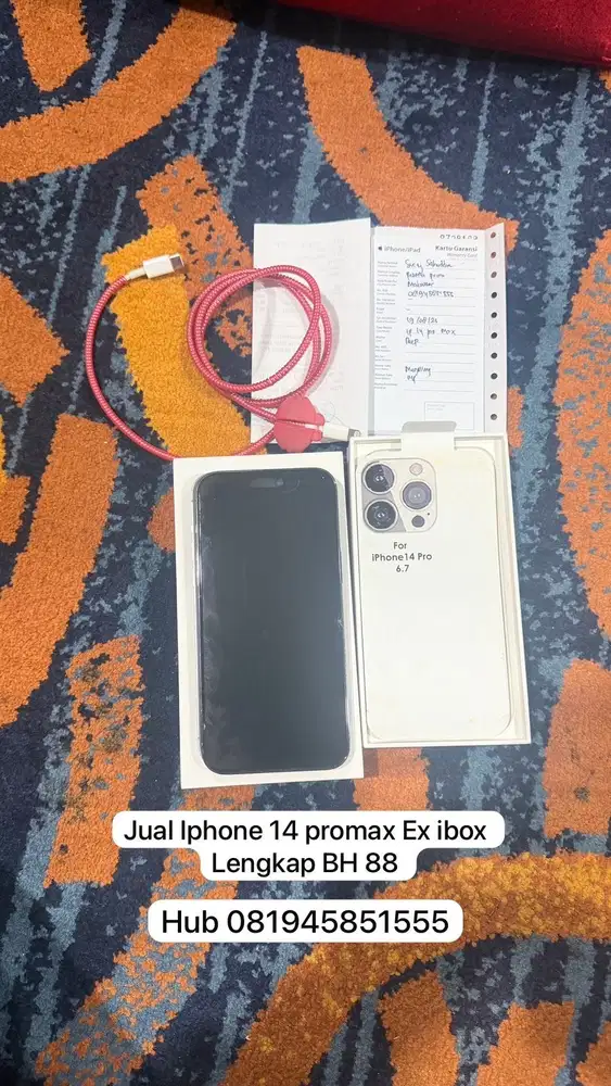 Iphone 14 promax 128 gb