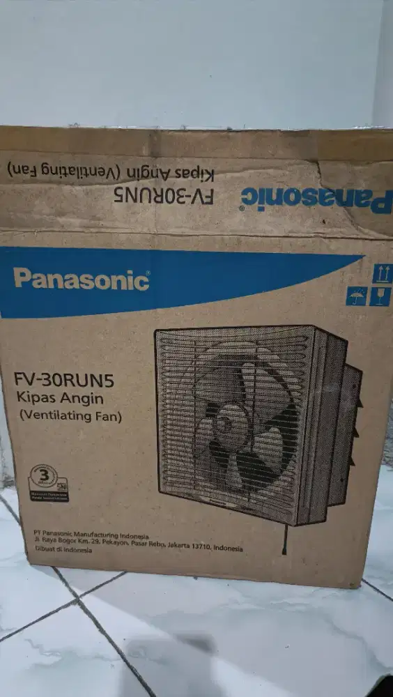 Kipas Angin (Ventilating Fan) Panasonic FV-30RUN5