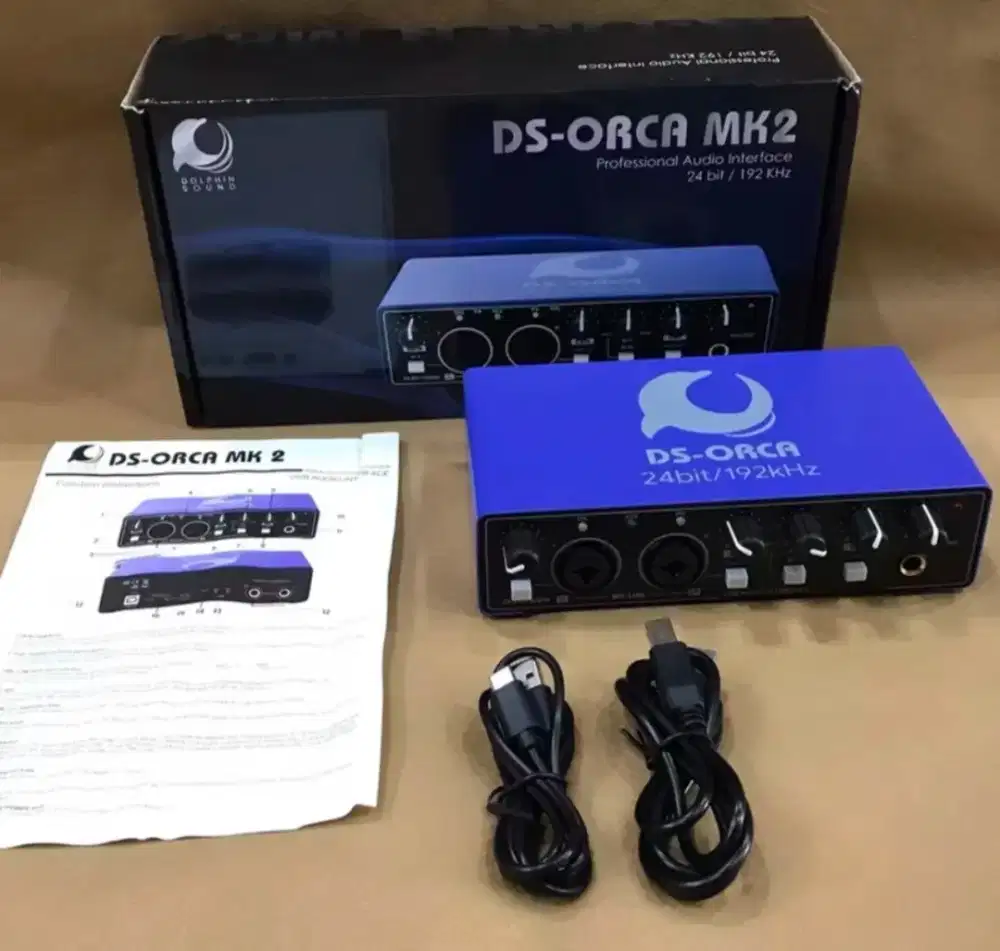 Paket Recording Soundcard Dolphin Sound