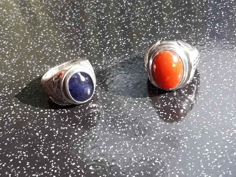 Cincin safhir & red oval