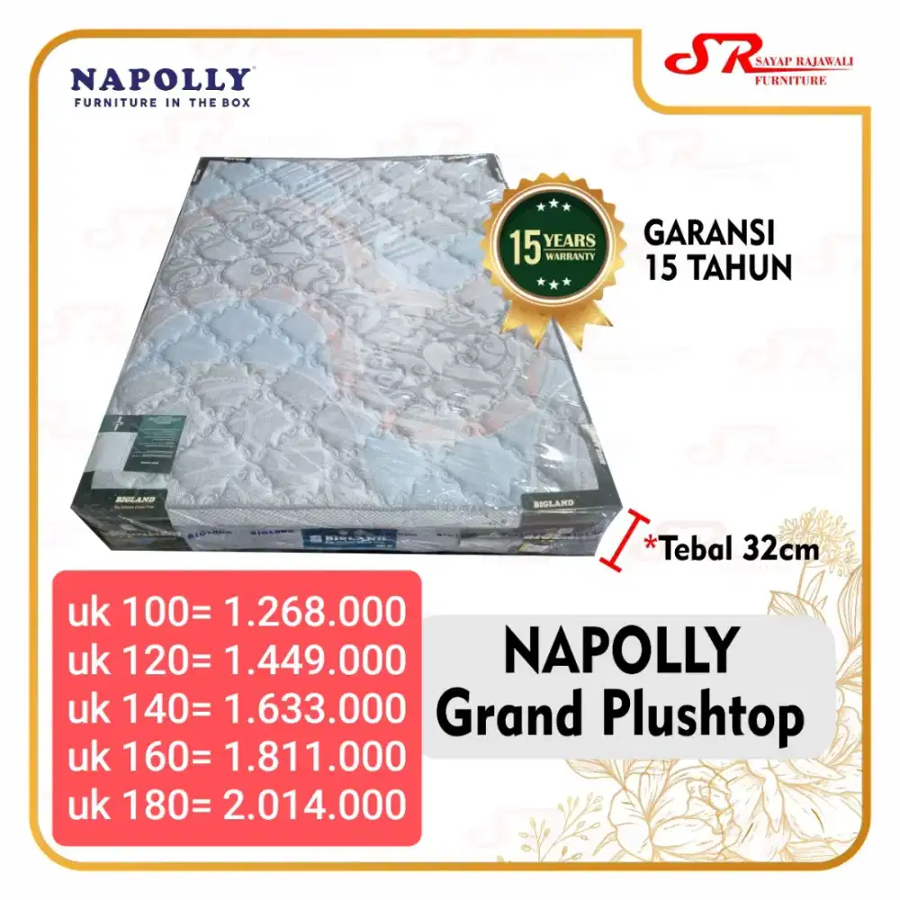 springbed Bigland Grand Plushtop  All Ukuran Murah Area Jogja (dwi)
