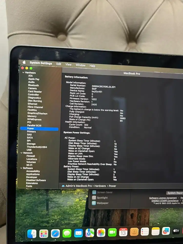 Macbook Pro 2019 i5 8/128