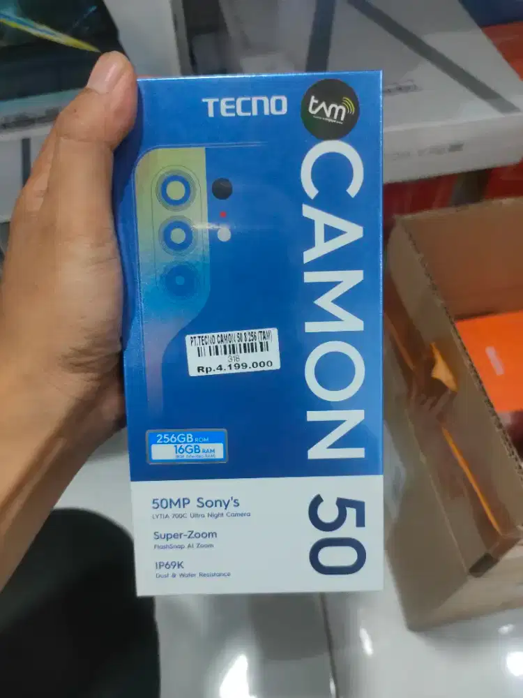 TECNO CAMON 50 8/256GB | ATLANTIS DAHSYAT