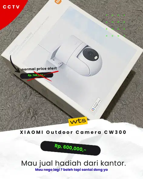 CCTV Xiaomi Outdoor Camera CW300