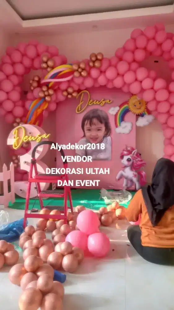 DEKORASI ULTAH ANAK