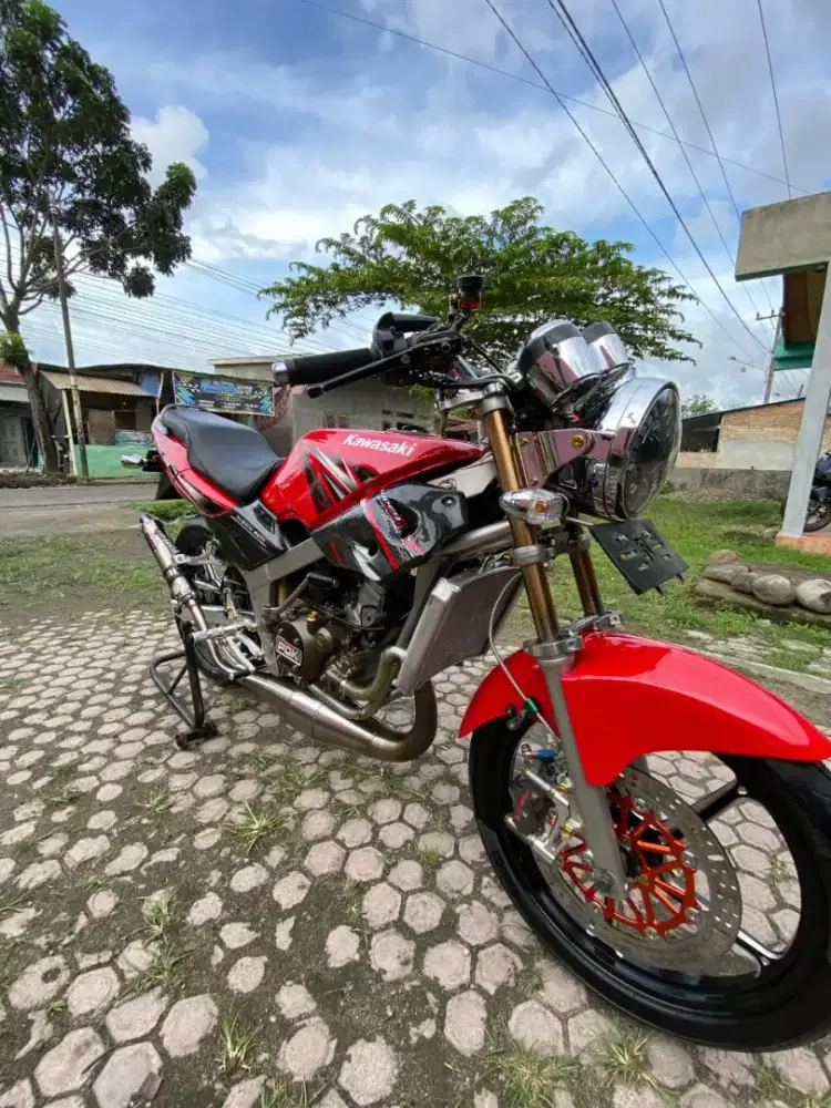 Ninja R upgrade ss udah full modif motor dan pajak hidup