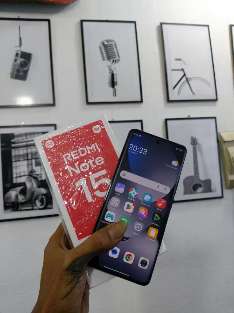 Redmi note 15 8/256 Second like new open bok