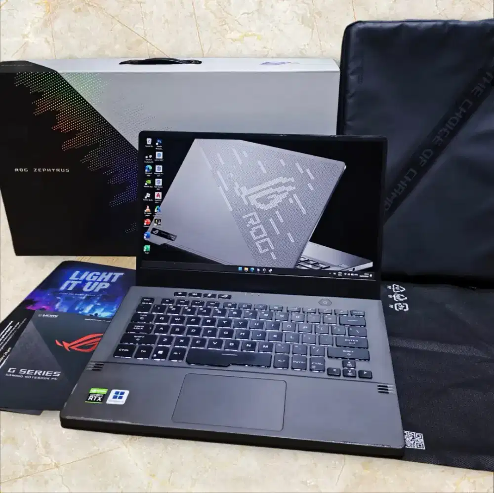 FOR SALE ASUS ROG ZEPHYRUS G14 ANIME MATRIX GA401IV-222 RYZEN 9 RTX [