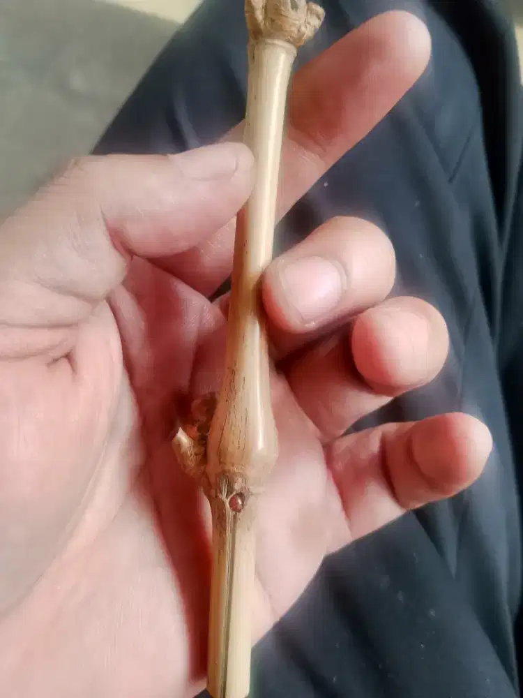 Batu merah delima dalam bambu