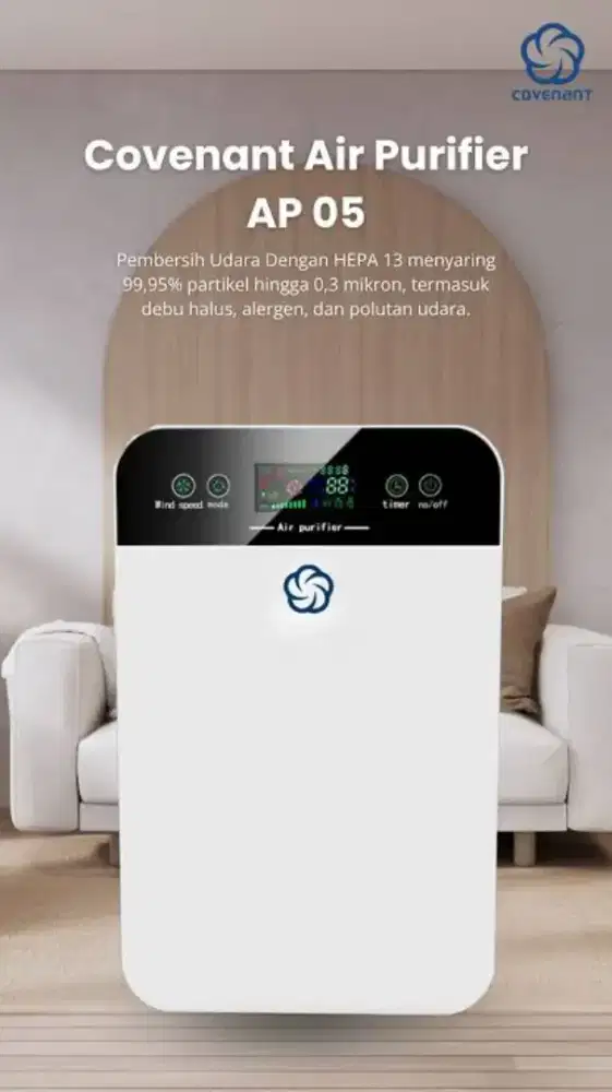 Air purifier convenant AP 05 ( 2 pcs ) kondisi oke