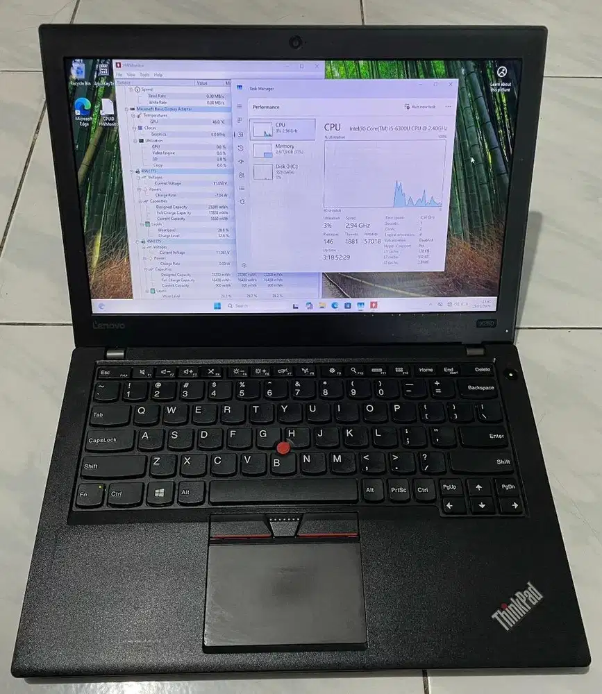 Lenovo Thinkpad X260 I5 gen 6 Ram 8gb SSD 512gb