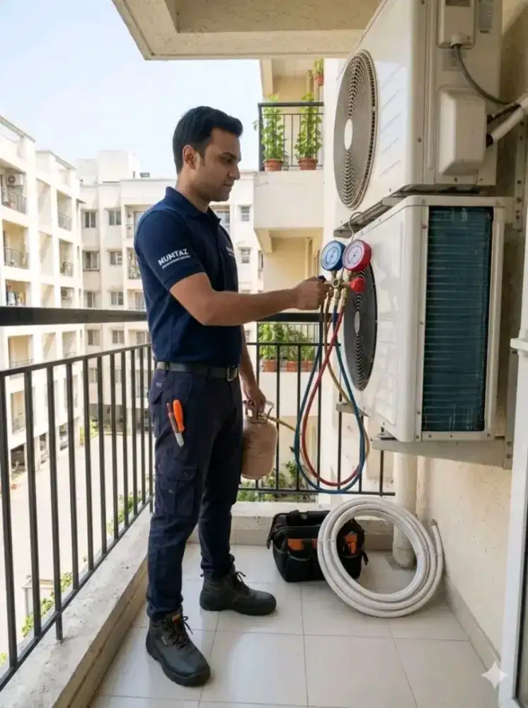 service AC kulkas mesin cuci pompa air bongkar pasang AC