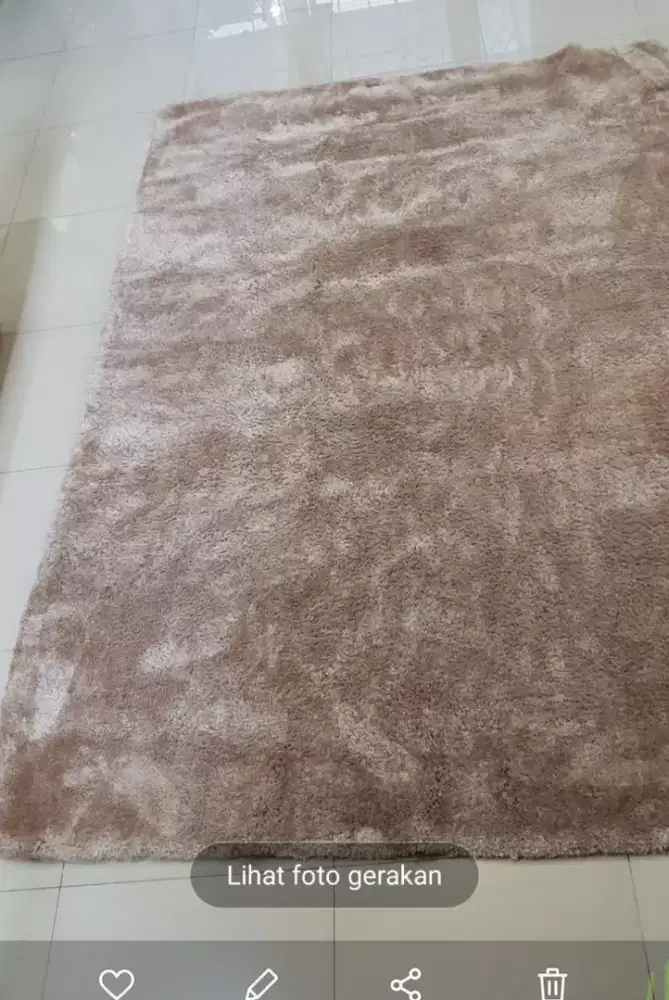 Jual karpet besar warna cream