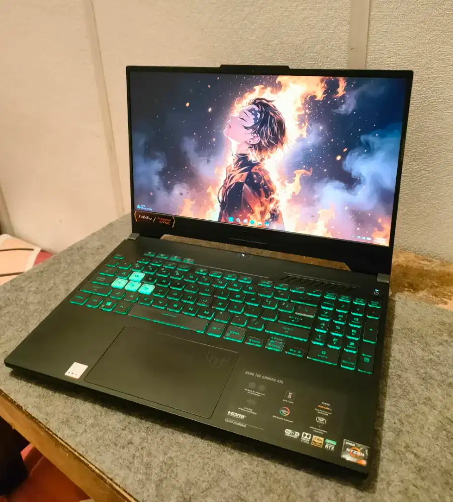 Asus TUF A15 Ryzen 7 6800h RTX 3060