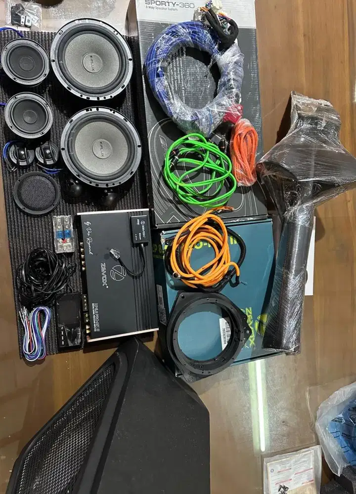 Paket Audio 3 Way DSP Zevox