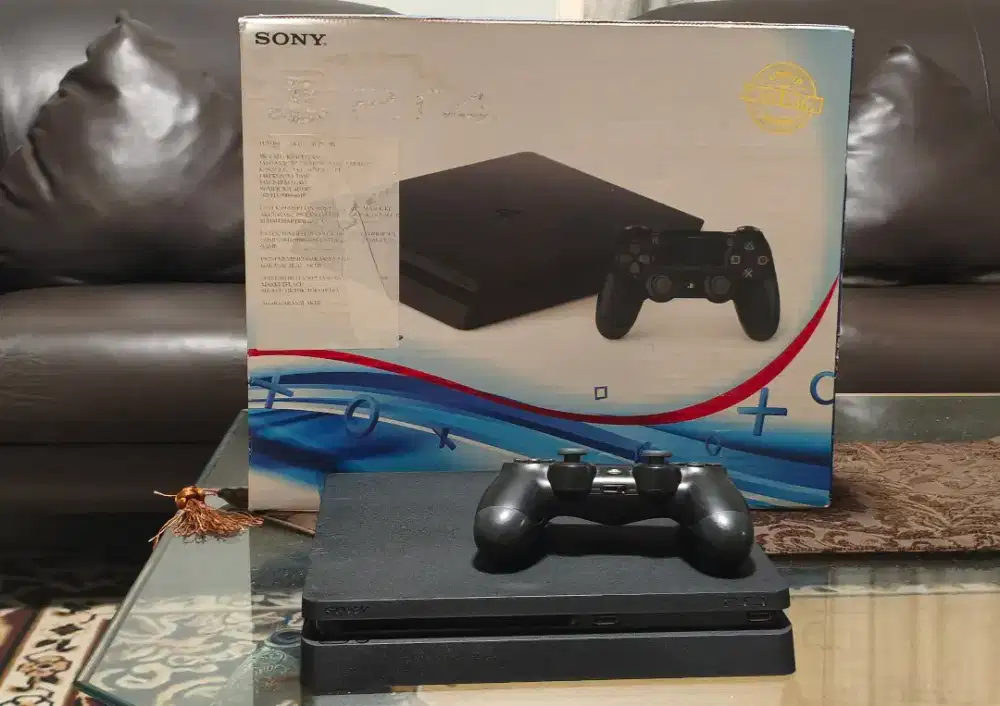 Jual PS 4 Slim include : EA FC 26, Hogwarts legacy, RDR 2, NBA 2K26