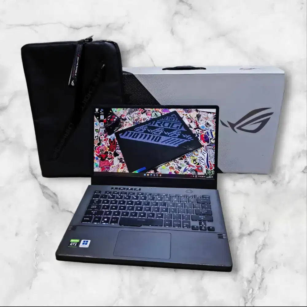 FOR SALE ASUS ROG ZEPHYRUS G14 ANIME MATRIX GA401IV-222 RYZEN 9 rtx
