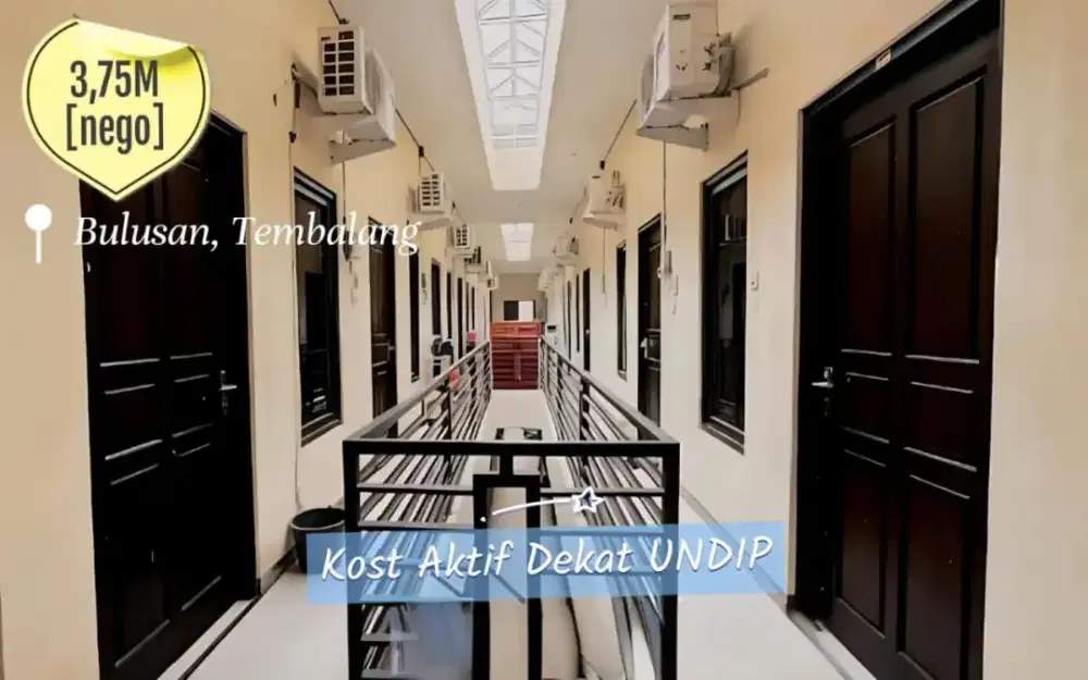 KOS PRODUKTIF INVESTASI LOGIS PENGHASIL CUAN KAWASAN UNDIP TEMBALANG